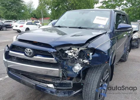 2014 Toyota 4Runner Limited from USA, damaged, VIN JTEBU5JR4E5163568